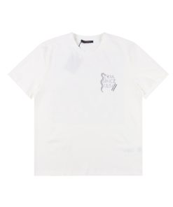 Alternative view of 루이비* LV 체커보드 백프린팅 반팔 티셔츠 LV-016