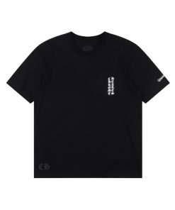 Alternative view of 크롬하* 도쿄 레터링 프린트 반팔 티셔츠 CH-016 블랙
