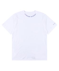 크롬하* 넥 로고 프린트 반팔 티셔츠 CH-005-3